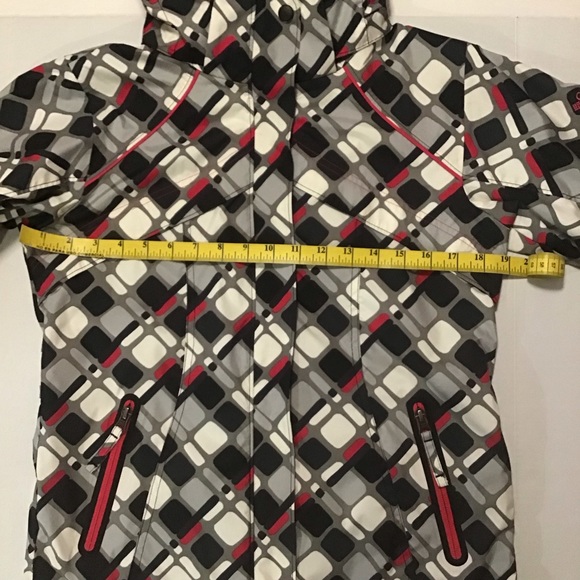 Columbia Omni-Tech Girls Jacket size 10/12 Multicolor - Picture 4 of 16